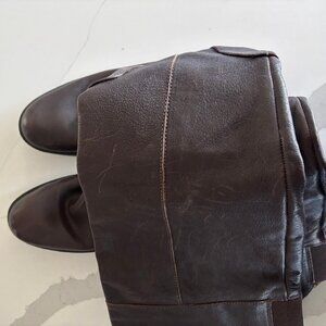 Enzo Angiolini knee high brown boots